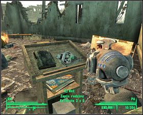 First holodisk - Hallowed Moors cemetery - Fallout 3: Rockbreakers Last Gas, Deathclaw sanctuary, National Guard depot - main locations - Main locations - Fallout 3 Game Guide