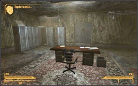 Enter the Legion Headquarters (M8:4) and plant the bug in the radio #1 - Eye for an Eye - Side quests - Fallout: New Vegas - Game Guide and Walkthrough