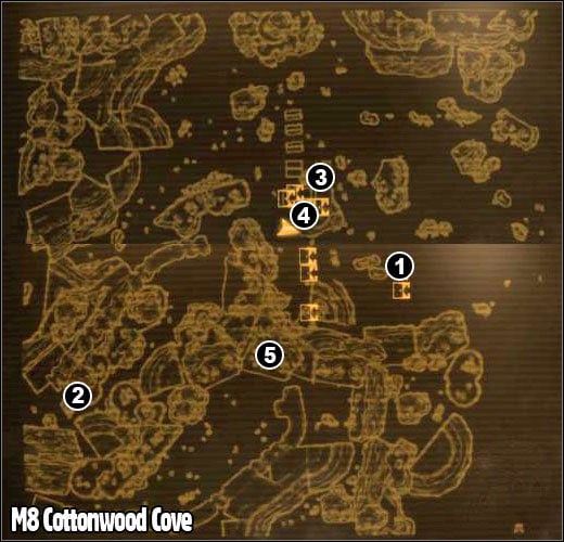 1 - M8 - Cottonwood Cove - Maps - Fallout: New Vegas - Game Guide and Walkthrough