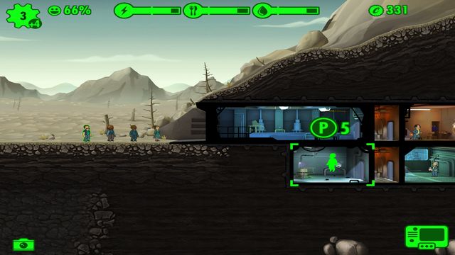 Fallout shelter как уничтожить комнату