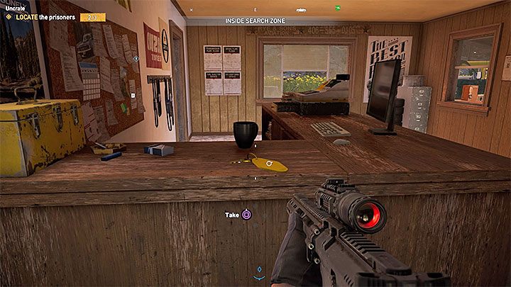 One of the NPCs in the outpost tells you about missing members of the resistance - Side quests in Holland Valley - Holland Valley - Far Cry 5 Game Guide