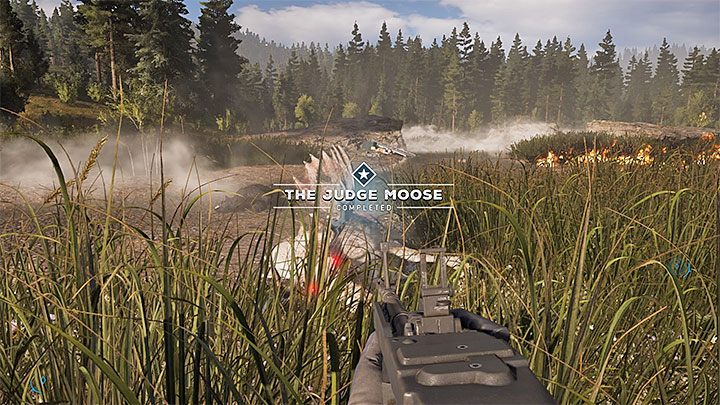 One of the people in the area will tell you that you can hunt a very rare type of moose - Side quests in Holland Valley - Holland Valley - Far Cry 5 Game Guide