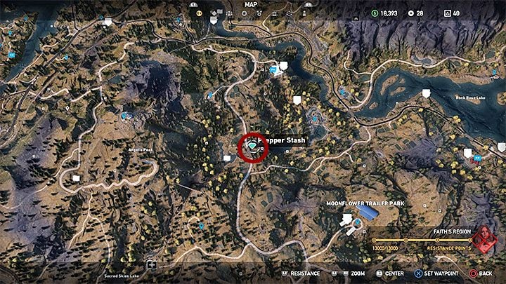 Cult Locations And Prepper Stashes In Henbane River - Far Cry 5 Game ...