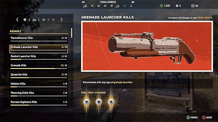 The main reason for acquiring the grenade launcher is to be able to complete the associated challenge - How do I get the grenade launcher in Far Cry 5? - FAQ - Far Cry 5 Game Guide