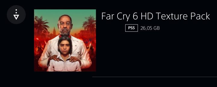 The HD Texture Pack is a free set of high resolution textures that you might be interested in if you want to improve your game's graphics - Far Cry 6: Next-gen patch - is it free? - Appendix - Far Cry 6 Guide