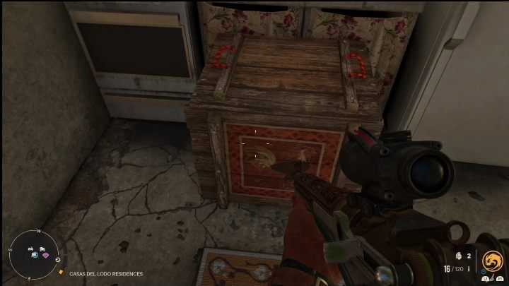 In this region, you will find 1 rooster crate - Far Cry 6: Esperanza - all collectibles and secrets, list - World Atlas - Far Cry 6 Guide