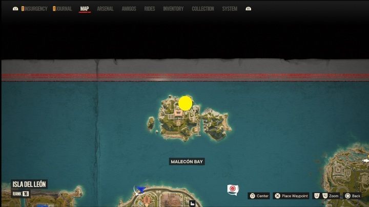 The island has 1 anti-aircraft gun - Far Cry 6: Isla Del Leon - all collectibles and secrets, list - World Atlas - Far Cry 6 Guide