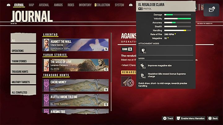 Weapons and armor parts can be mission rewards - Far Cry 6: New gear - how to get it? - FAQ - Far Cry 6 Guide