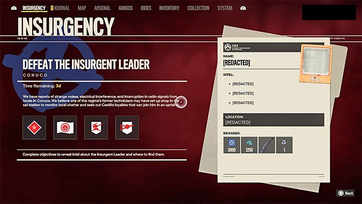 Insurgencies are a unique game mechanic that is not available at the start of the game - Far Cry 6: Insurgency Leaders - Basics - Far Cry 6 Guide