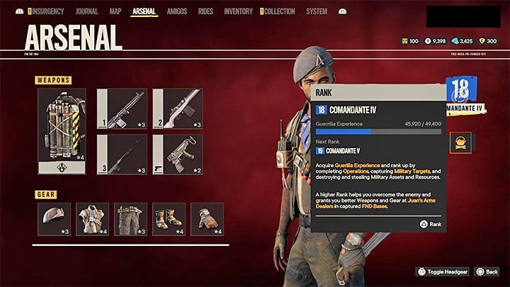 There are "only" 14 ranks in Far Cry 6, but reaching the 14th experience level does not complete character development - Far Cry 6: Ranks and XP - how to advance? - FAQ - Far Cry 6 Guide