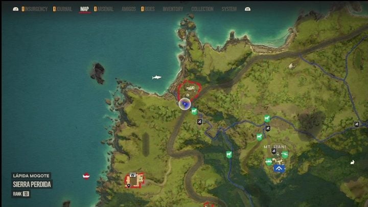 Subregion: Sierra Perdida - Far Cry 6: El Este 2/2, Hidden Histories - list - Hidden Histories - Far Cry 6 Guide