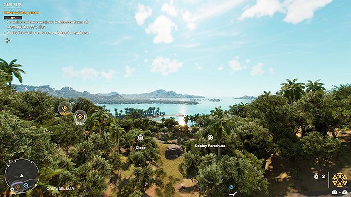 From this point on, you can activate the Wingsuit by pressing the left analog stick (L3) while flying - Far Cry 6: Wingsuit - how to unlock? - FAQ - Far Cry 6 Guide