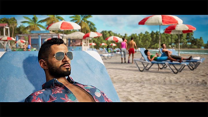 Another cutscene will reveal that the protagonist has successfully escaped from Yara and that they are now relaxing on a tropical beach - Far Cry 6: Hidden Ending - is there one? - FAQ - Far Cry 6 Guide