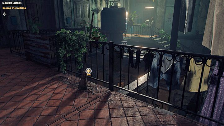 You can't stay in one place for too long, because one of the soldiers will appear on the roof and shoot you - Far Cry 6: La Noche De La Muerte - walkthrough - Operations - Campaign Prologue - Far Cry 6 Guide