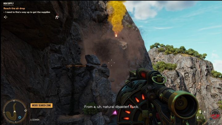 Eventually you'll spot the supplies you need - Far Cry 6: High Supply - Treasure Hunts (Madrugada) - Madrugada - Far Cry 6 Guide