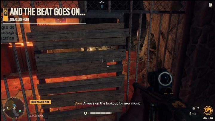 The quest begins once you enter the nightclub - Far Cry 6: And the Beat Goes On... - Treasure Hunts (Valle De Oro) - Valle De Oro - Far Cry 6 Guide