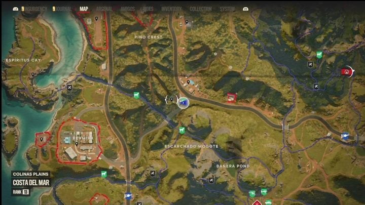 Subregion: Costa del Mar - Far Cry 6: Madrugada, Hidden Histories - list - Hidden Histories - Far Cry 6 Guide