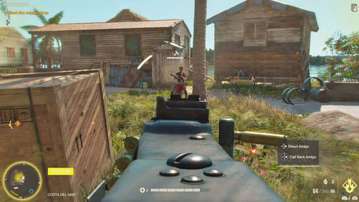 Once you get close enough to the supply drop, the time counter will disappear - Far Cry 6: Its Raining Treasure trophy - how to get it? - Trophy Guide - Far Cry 6 Guide