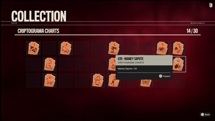 This chart is hidden underneath the platform - Far Cry 6: Valle De Oro, Criptograma Chart - list, locations - Criptograma Charts - Far Cry 6 Guide