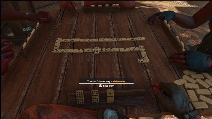 You can't get more tiles during the game - Far Cry 6: Mini-games - dominoes and cockfighting - Basics - Far Cry 6 Guide