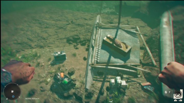 The weapons chest is located at the bottom of the water tank - Far Cry 6: Light Machine Guns, unique weapons - list - Unique weapons - Far Cry 6 Guide