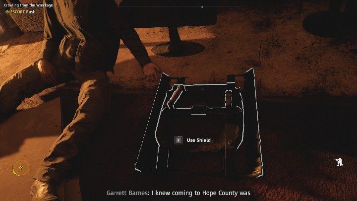 Jump off from the wagon to the wagon below - Crawling from the Wreckage | Far Cry New Dawn Walkthrough - Story Missions - Far Cry New Dawn Guide