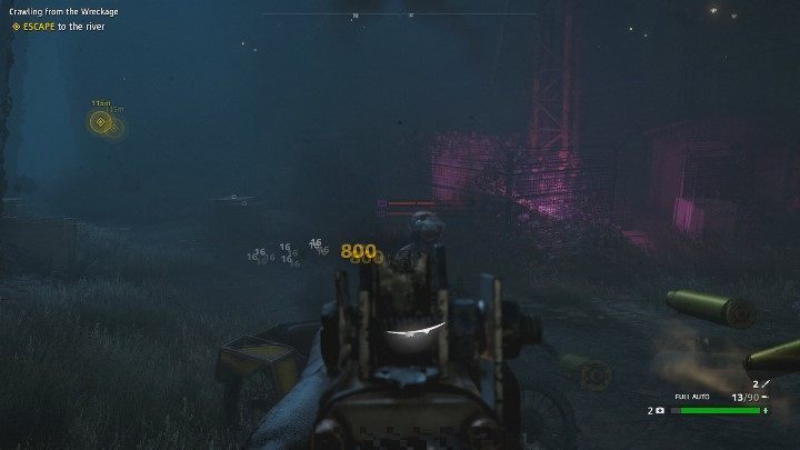 A few well-armed enemies will appear in the area - Crawling from the Wreckage | Far Cry New Dawn Walkthrough - Story Missions - Far Cry New Dawn Guide