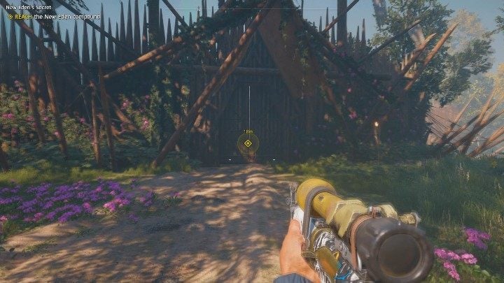 The goal of the mission is to reach the location of New Eden - it will be automatically marked on your map - New Edens Secret & The Prophecy | Far Cry New Dawn Walkthrough - Story Missions - Far Cry New Dawn Guide