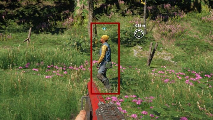 An NPC with information about a hidden treasure. - Hidden treasures - locations, hints, and required perks in Far Cry New Dawn - Hidden treasures - Far Cry New Dawn Guide