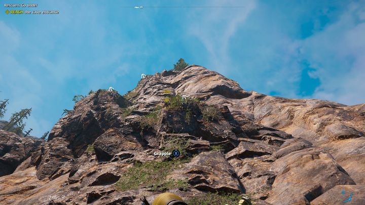 At the top, you will find a large water body - Rescuers Go Under | Hidden Treasure in Far Cry New Dawn - Hidden treasures - Far Cry New Dawn Guide