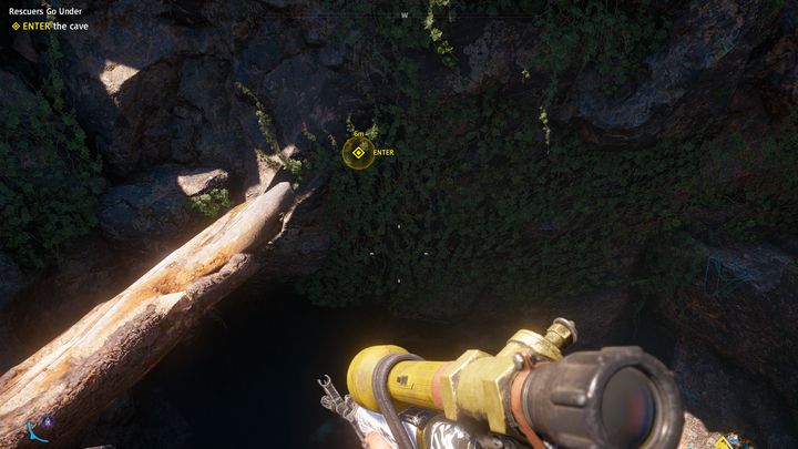 One of the submerged corridors is the biggest obstacle - Rescuers Go Under | Hidden Treasure in Far Cry New Dawn - Hidden treasures - Far Cry New Dawn Guide