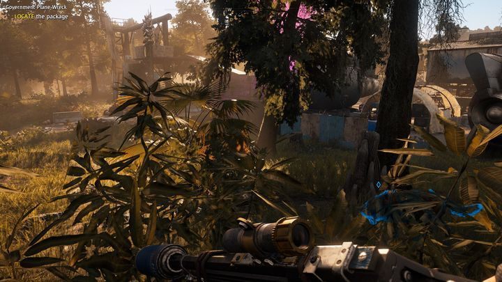 The large portion of the map is filled with water - Government Plane Wreck - Expeditions in Far Cry New Dawn - Expeditions - Far Cry New Dawn Guide