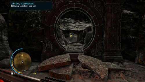 Once you collect the knife in the tomb, start running towards the marked exit - Lin Cong I Presume - Main missions - Far Cry 3 - Game Guide and Walkthrough