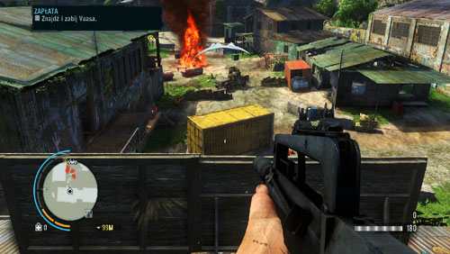 Hide behind the cover and kill as many enemies below as possible - Payback - Main missions - Far Cry 3 - Game Guide and Walkthrough