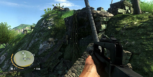 Follow the northern path to reach the peak of the elevation - The Northern Island - North-western part - Cult Objects - Far Cry 3 - Game Guide and Walkthrough