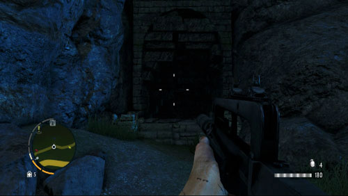 Reach the area marked with the red circle to face a cave entrance - The Southern Island - North-western part - Cult Objects - Far Cry 3 - Game Guide and Walkthrough