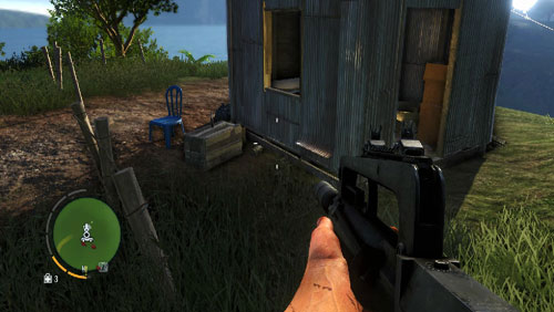 Next to the small house, in the area marked as number twelve, you will find the statuette - The Southern Island - North-eastern part - Cult Objects - Far Cry 3 - Game Guide and Walkthrough