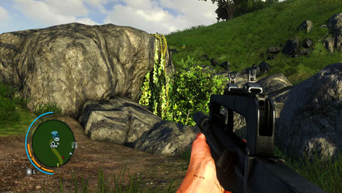 Follow the path into the area marked as number two - The Southern Island - North-eastern part - Letters of the Lost - Far Cry 3 - Game Guide and Walkthrough