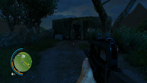 Reach the town marked as number four, where, inside the bunker shown in the screenshot, you will find the letter - The Southern Island - North-eastern part - Letters of the Lost - Far Cry 3 - Game Guide and Walkthrough