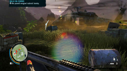 Once the helicopter lands near the antenna, mount it quickly - Paint It Black - Main missions - Far Cry 3 - Game Guide and Walkthrough