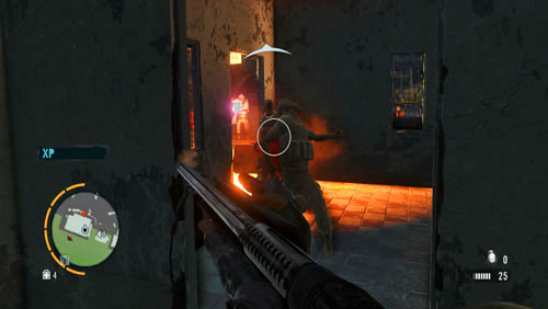 After the cutscene, kill all of the mercenaries that are blocking the passageway to the helicopter - Betting Against the House - Main missions - Far Cry 3 - Game Guide and Walkthrough