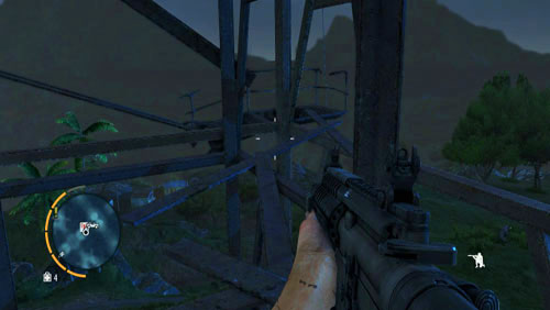 Every radio tower is a challenge and there are different obstacles on your path towards the tower - Radio towers - Far Cry 3 - Game Guide and Walkthrough