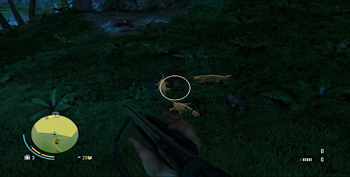 Jif you retreat a bit, to the nearby hillock, the animals will have problems attacking you - Wherefore Art Thou Juliet - Plot missions - Far Cry 3 - Game Guide and Walkthrough