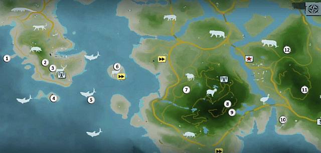 1 - The Northern Island - South-western part - Cult Objects - Far Cry 3 - Game Guide and Walkthrough