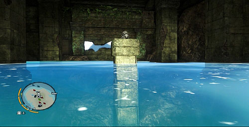Get inside and swim up to the left side of the room, where there is another statuette - The Northern Island - South-western part - Cult Objects - Far Cry 3 - Game Guide and Walkthrough
