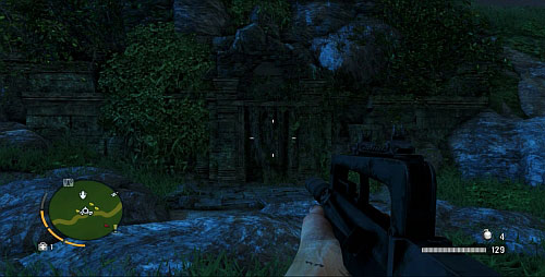 Take the road to drive to the area marked with number 11 - The Northern Island - South-western part - Cult Objects - Far Cry 3 - Game Guide and Walkthrough