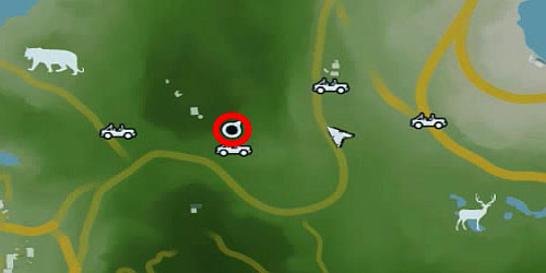 Reach the area marked with the red circle in the above screenshot and start to go around the hill, in the counterclockwise direction - The Northern Island - South-western part - Cult Objects - Far Cry 3 - Game Guide and Walkthrough