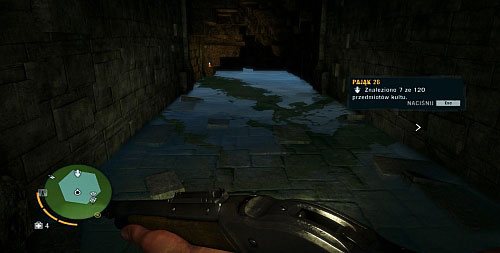 Climb the stairs to access the room where statuette number three used to be and take the corridor to the left - The Northern Island - Southern part - Cult Objects - Far Cry 3 - Game Guide and Walkthrough