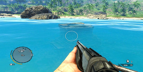 Before you go there, prepare the Deep Dive syringe - The Northern Island - South-eastern part - Cult Objects - Far Cry 3 - Game Guide and Walkthrough