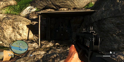 Reach the area marked with the red circle in the screenshot - The Northern Island - Northern Peninsula - Cult Objects - Far Cry 3 - Game Guide and Walkthrough